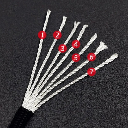 550 Paracord Seil 7-Kern 4mm – Survival-Seil für Outdoor, Camping & DIY-Projekte